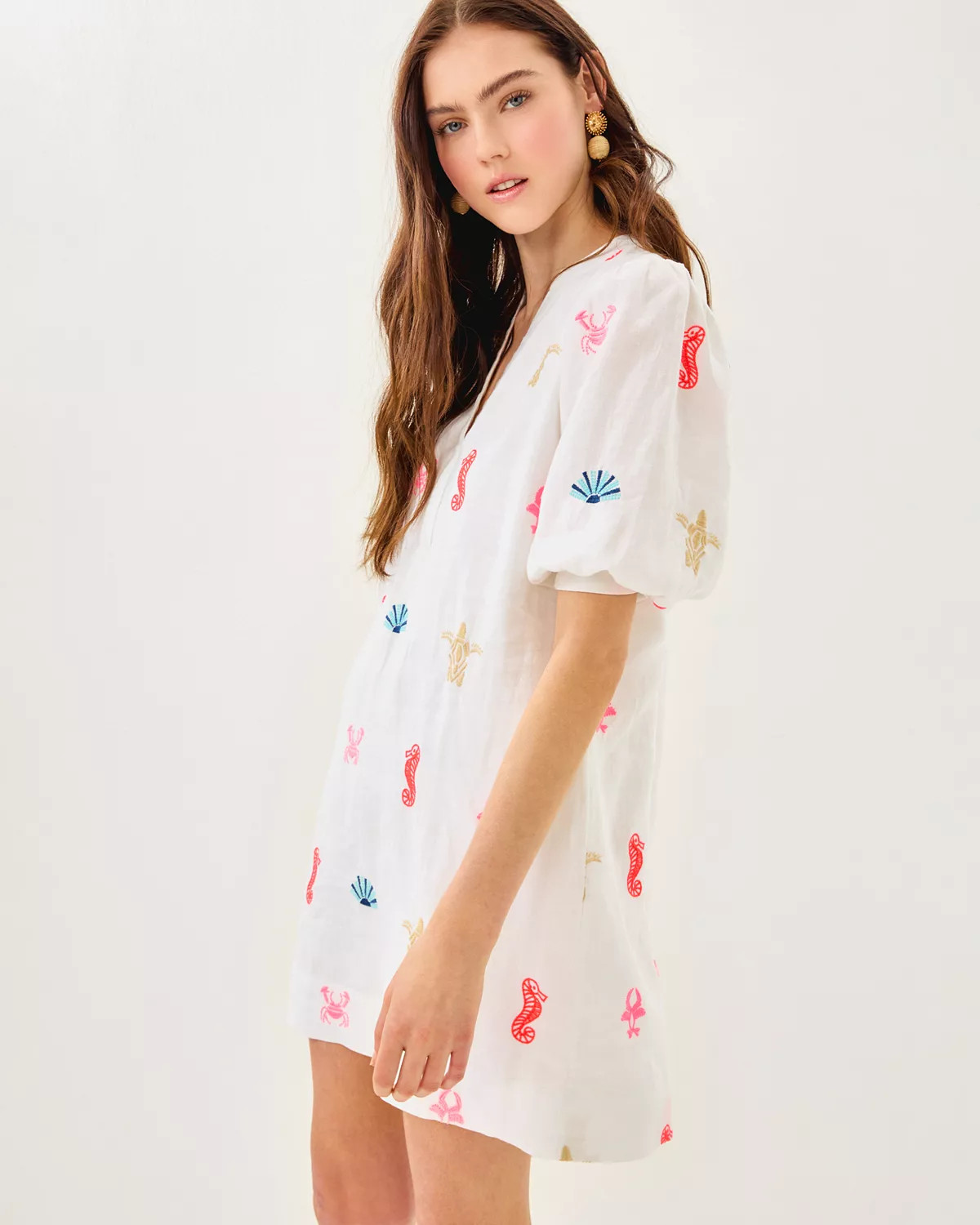 Mialeigh Linen Dress | Lilly Pulitzer
