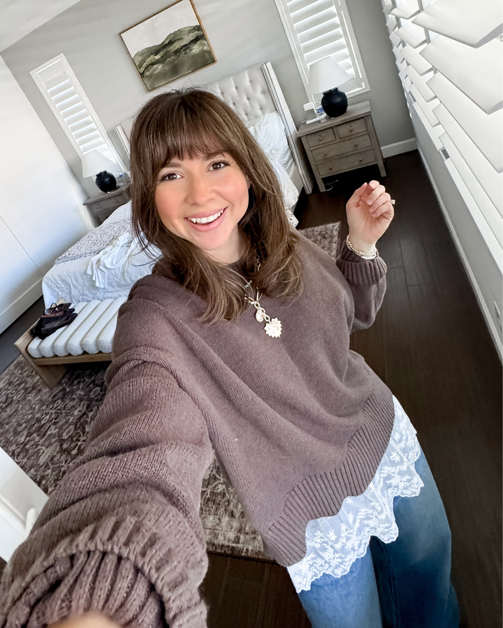 5 easy outfits that prove trendy doesn’t have to mean complicated — a navy sweater with a wool skirt + boots, and grey weekender pants with a cozy sweater and sneakers.
Both are comfy, polished, and totally petite-friendly and so are the rest! 

#LTKStyleTip #LTKPetite