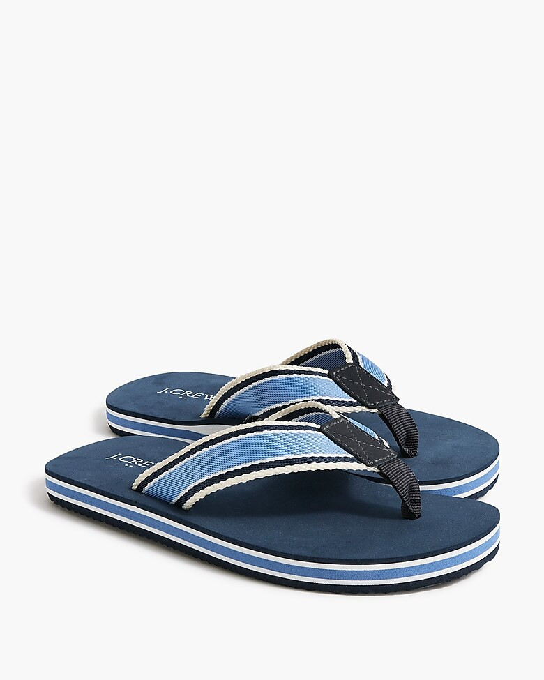 Kids' striped flip-flops | J.Crew Factory