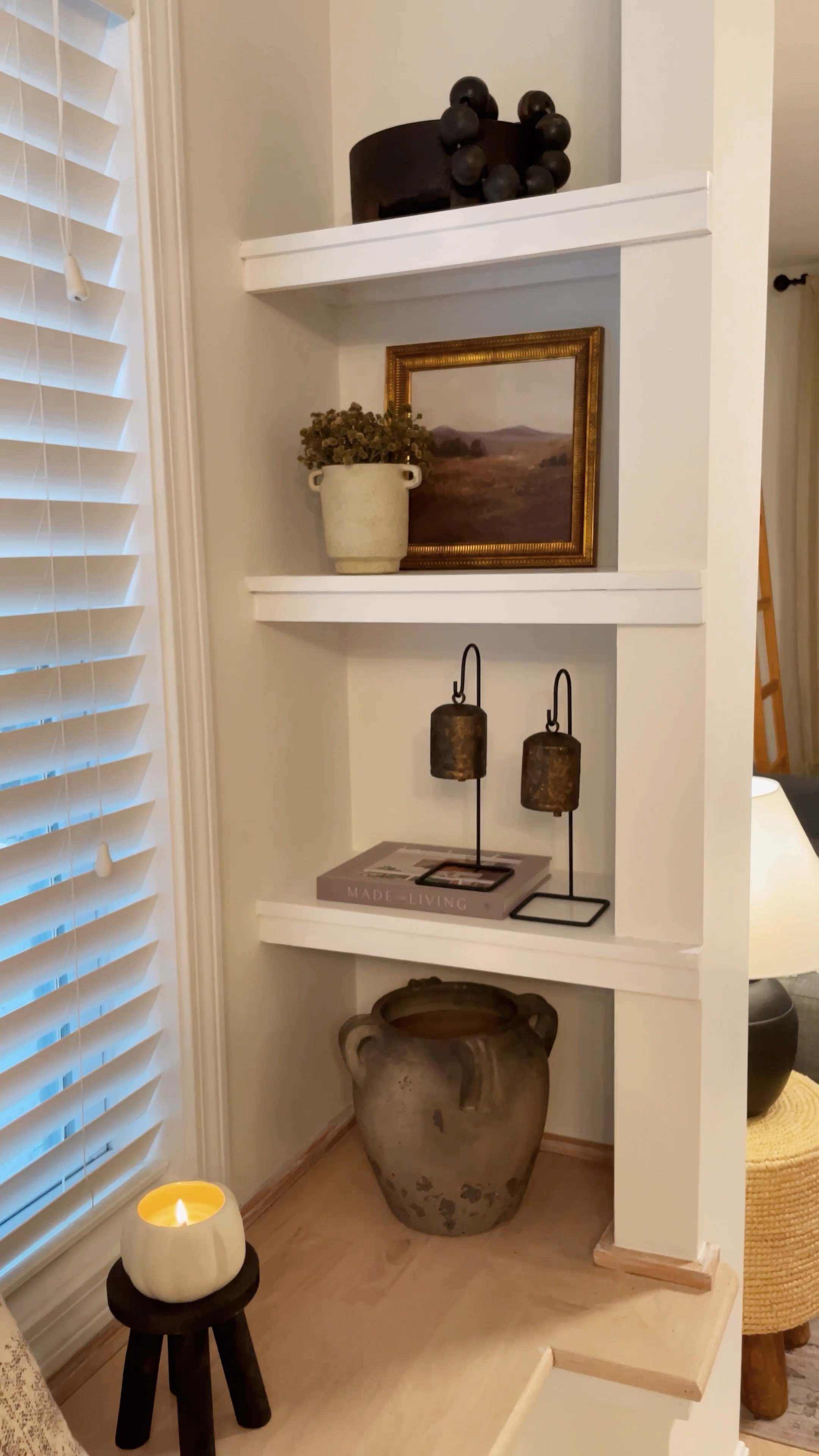 shelf styling inspo 😍 i’m obssesed with this vase from arhaus! currently on sale 

#LTKhome #LTKfindsunder50 #LTKSale