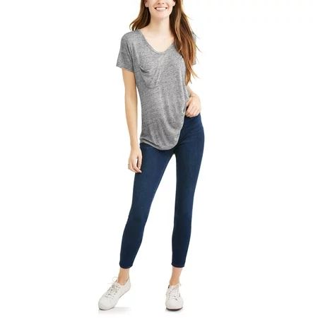 Women's Short Sleeve Jersey Tee | Walmart (US)