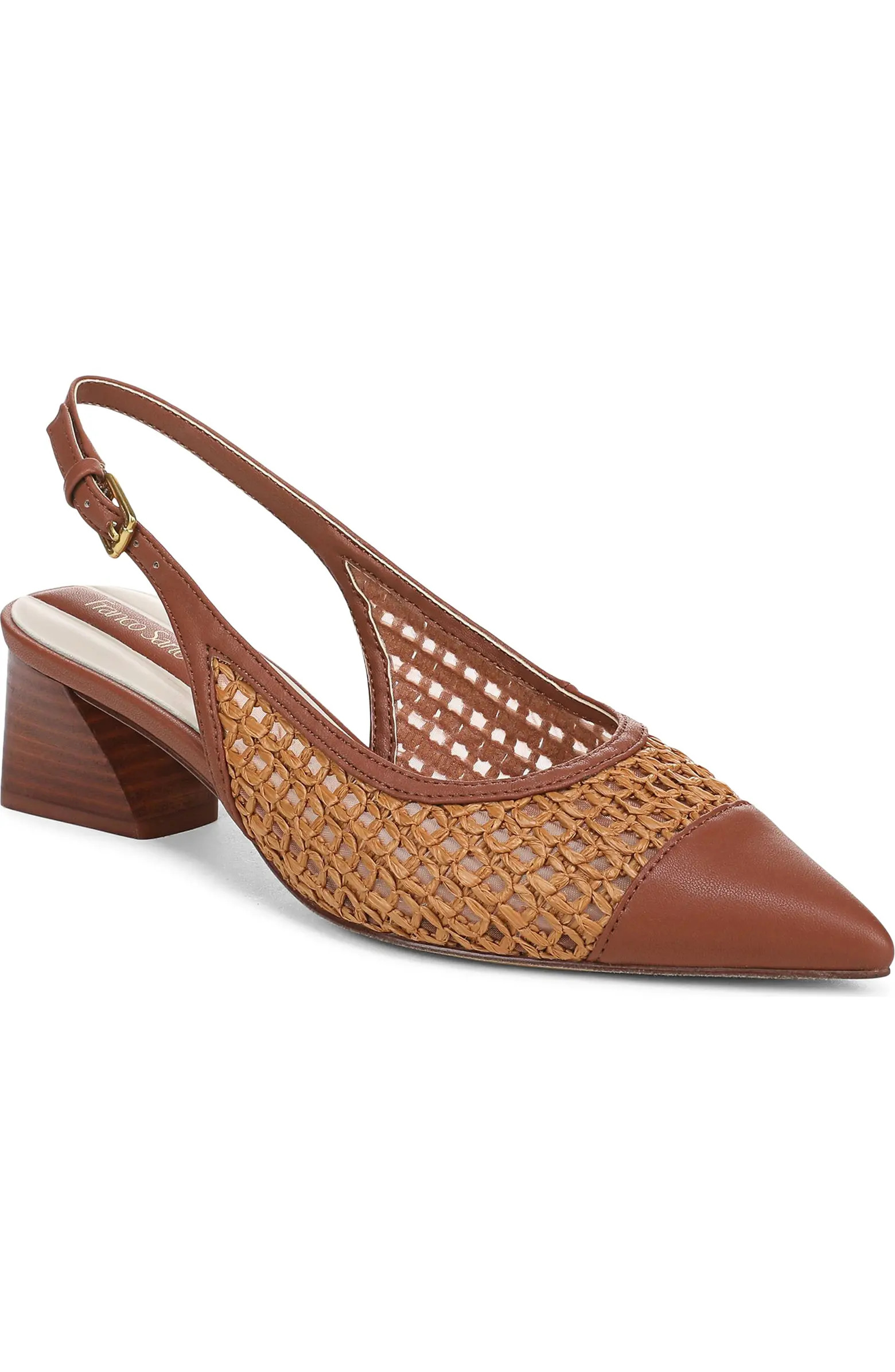 Racer Slingback Pointed Toe Pump (Women) | Nordstrom