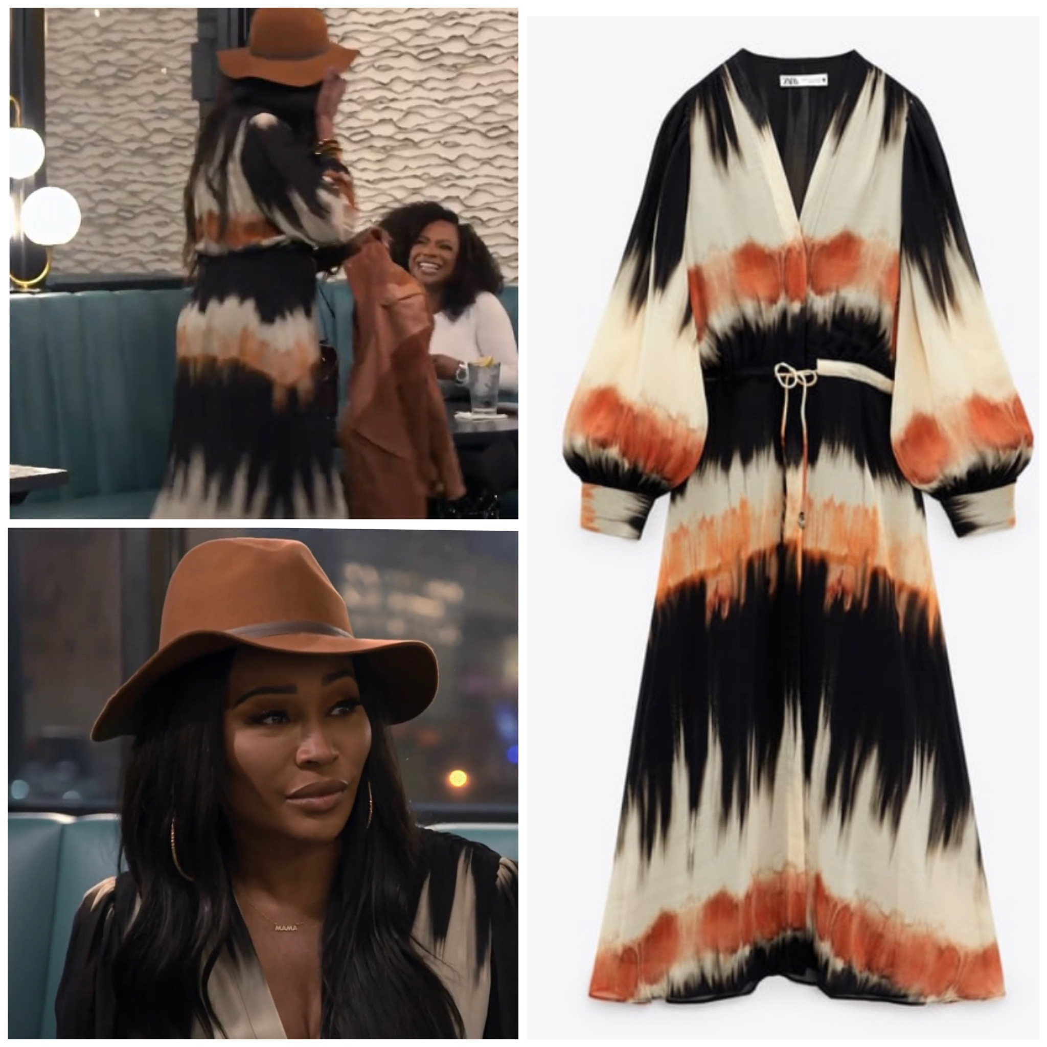 Cynthia Bailey’s Tie Dye Maxi Dress