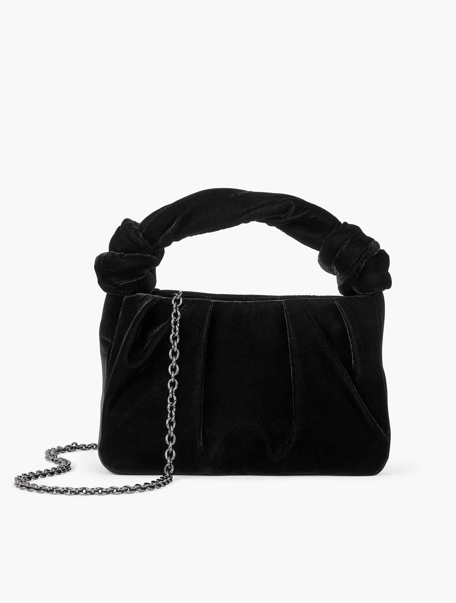 Velvet Knotted Clutch | Talbots