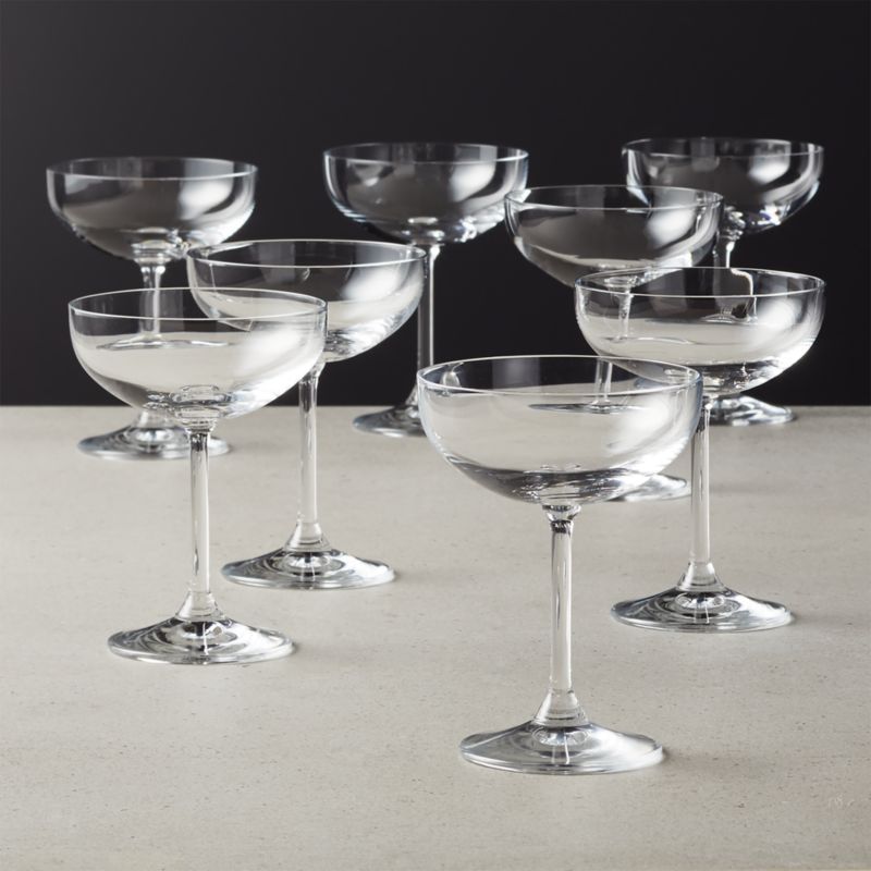 Marie Coupe Cocktail Glasses Set of 8CB2 Exclusive Purchase now and we'll ship when it's availabl... | CB2