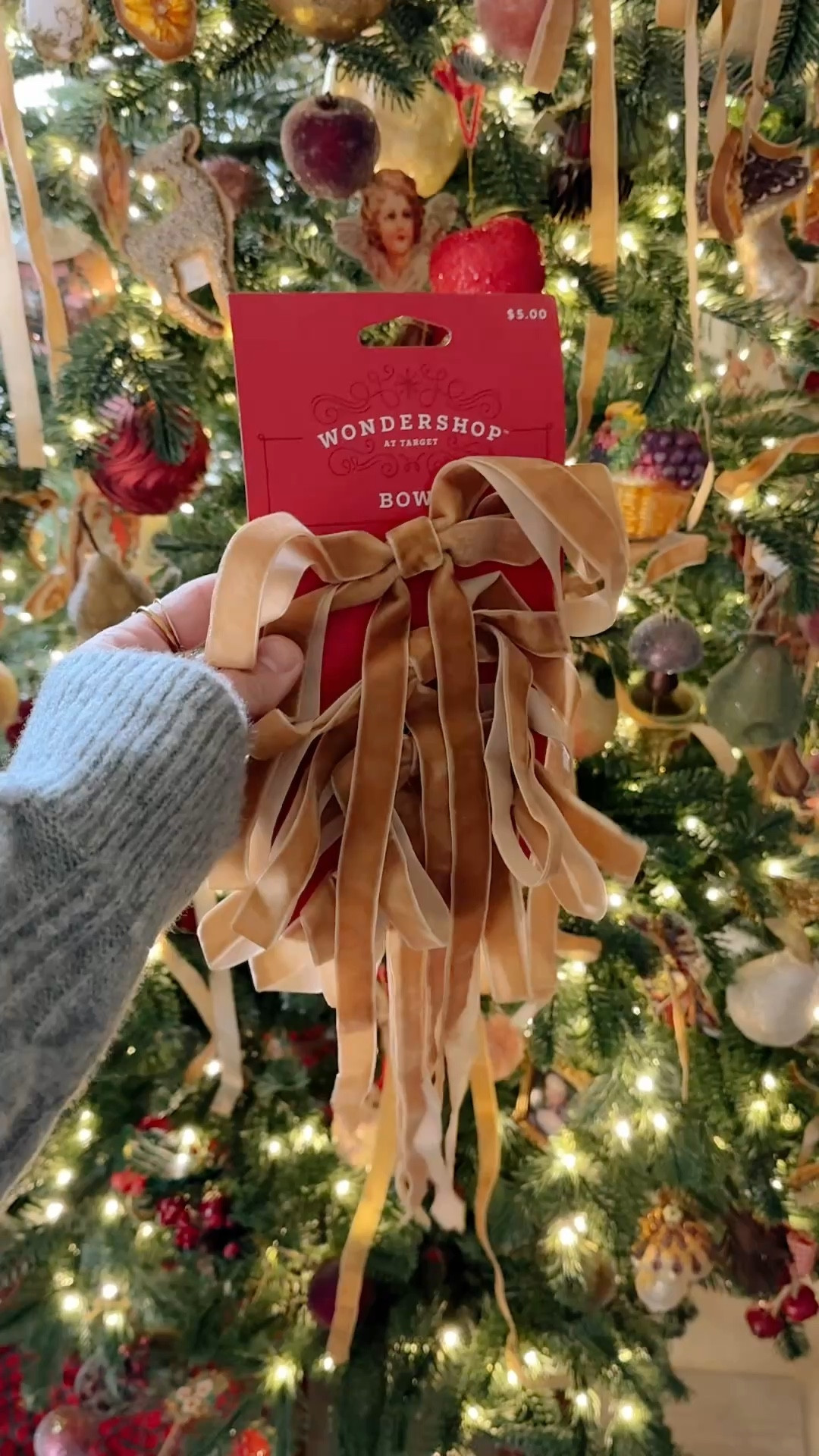 The cutest little tree ribbons in all the land! Also great for garlands, wreaths, gift wrap, lights and so much more! 

#LTKHoliday #LTKSeasonal #LTKVideo