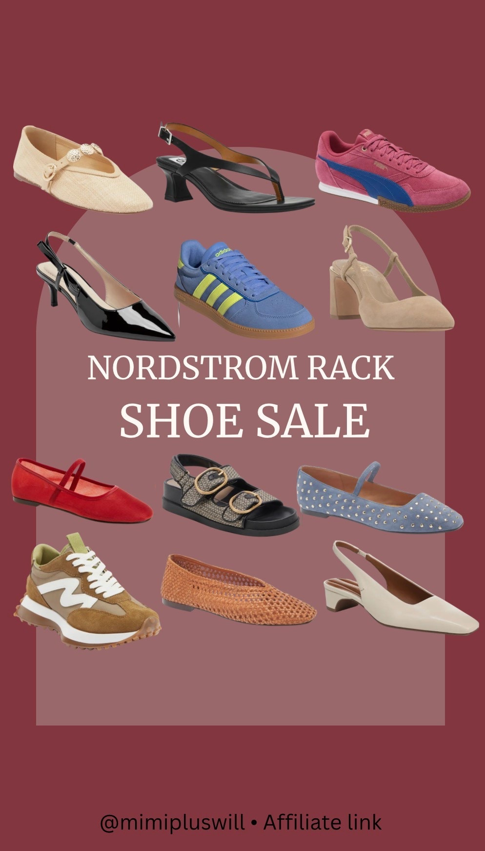 Nordstrom rack shoe sale!

Flats | ballet flats | heels | sneakers | vacation shoes | 
Follow @mimipluswill for more!

#LTKValentine #LTKSaleAlert #LTKSeasonal