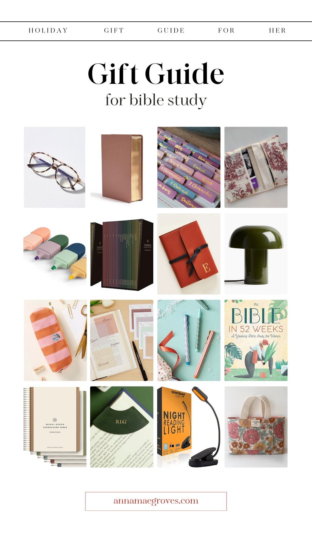 Gift guide for Bible study! Functional and cute items for Bible study! Happy holiday shopping ✨🎁🎄

#LTKHoliday #LTKGiftGuide