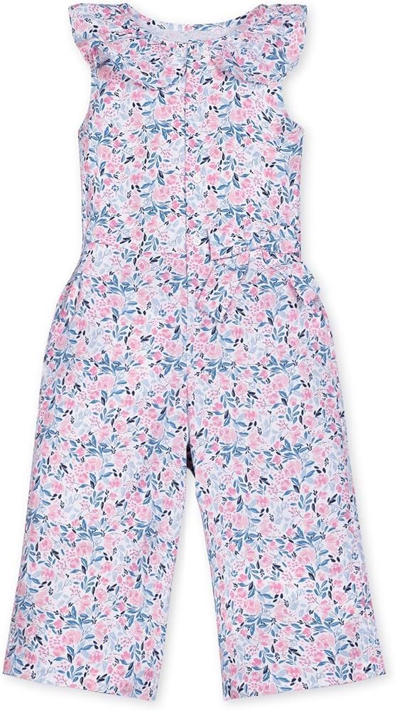 Hope & Henry Girls' Bow Front Wide Leg Jumpsuit | Amazon (US)