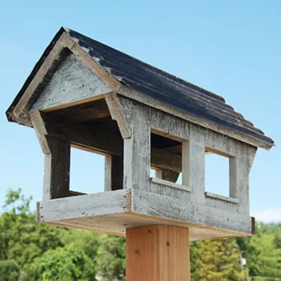 Bird in Hand Amish Made Covered Bridge Bird Feeder | Tractor Supply