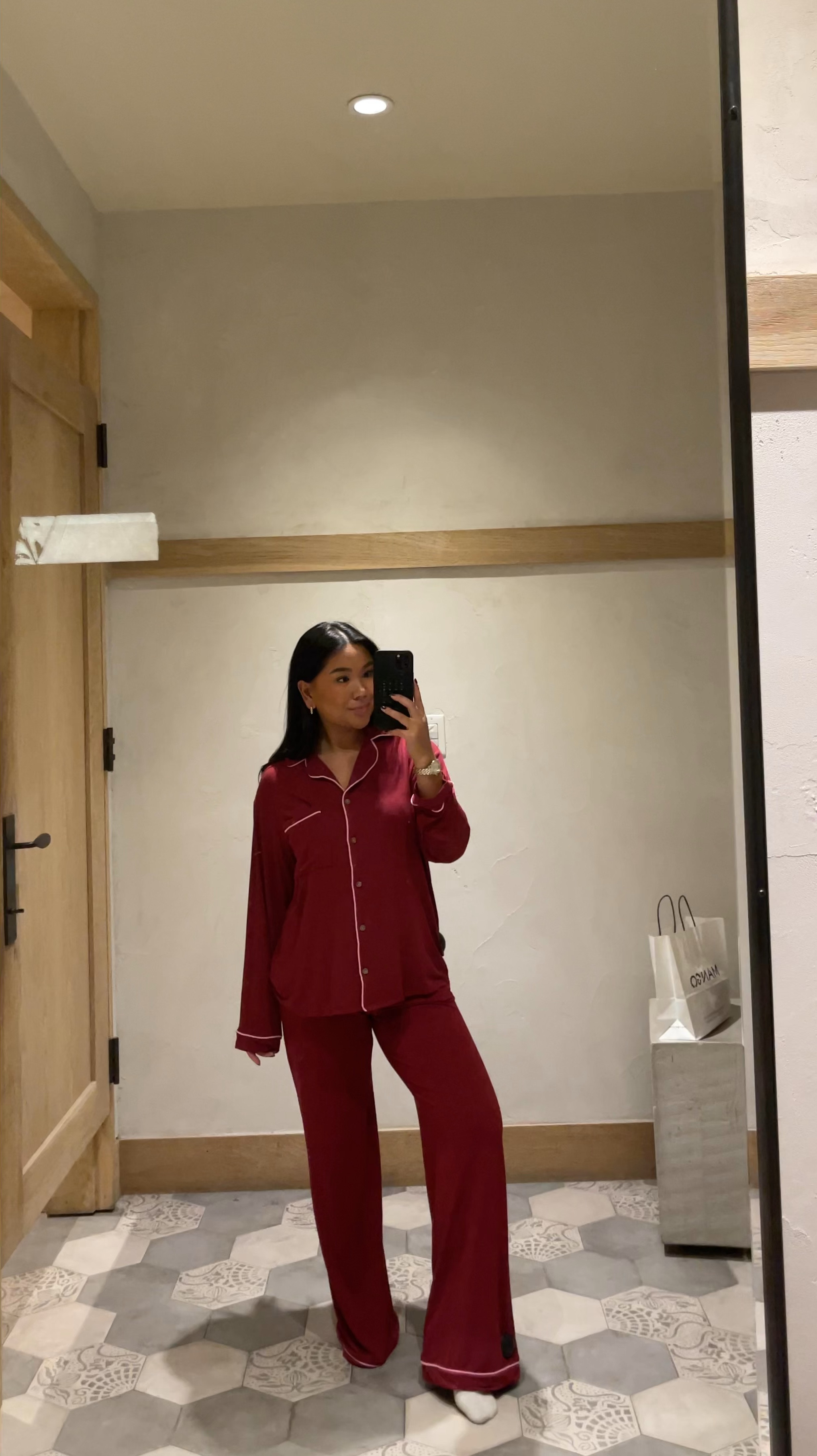 Comfiest matching pj set from Anthropologie!