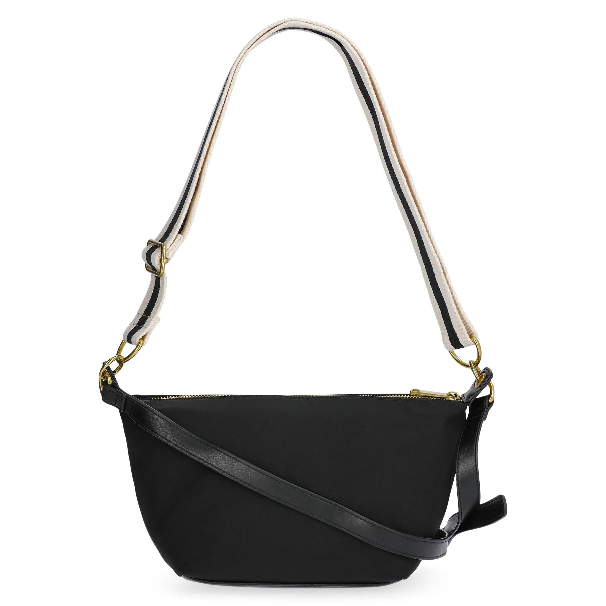 Free Assembly Women's Crossbody Handbag, Black | Walmart (US)