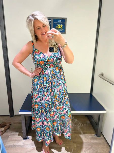 Maxi Dress is a size large, but I needed an XL | Floral Printed Dress is great for summer vacation! 

#LTKwedding #LTKstyletip #LTKFind