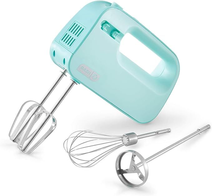 Dash SmartStore™ Deluxe Compact Electric Hand Mixer + Whisk and Milkshake Attachment for Whippi... | Amazon (US)