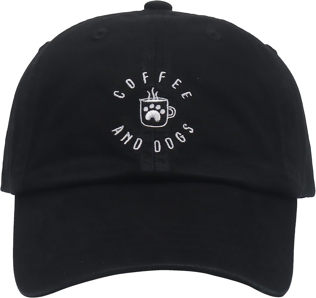 6 Panel Soft Embroidery Dog Dad Hat Dog Mom Hat Adjustable Baseball Cap Dog Lover Gifts for Men/W... | Amazon (US)