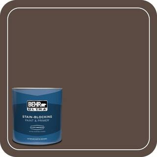 1 qt. #PMD-91 Iced Espresso Extra Durable Satin Enamel Interior Paint & Primer | The Home Depot