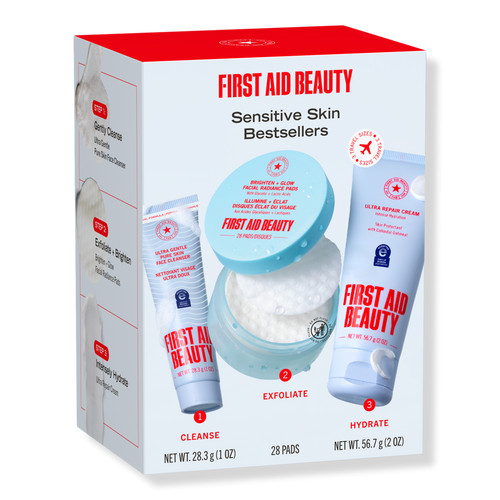 Sensitive Skin Bestsellers \u2013 Skincare Routine Travel Set | Ulta