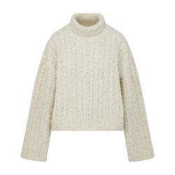 Cable knit turtleneck | 24S (APAC/EU)