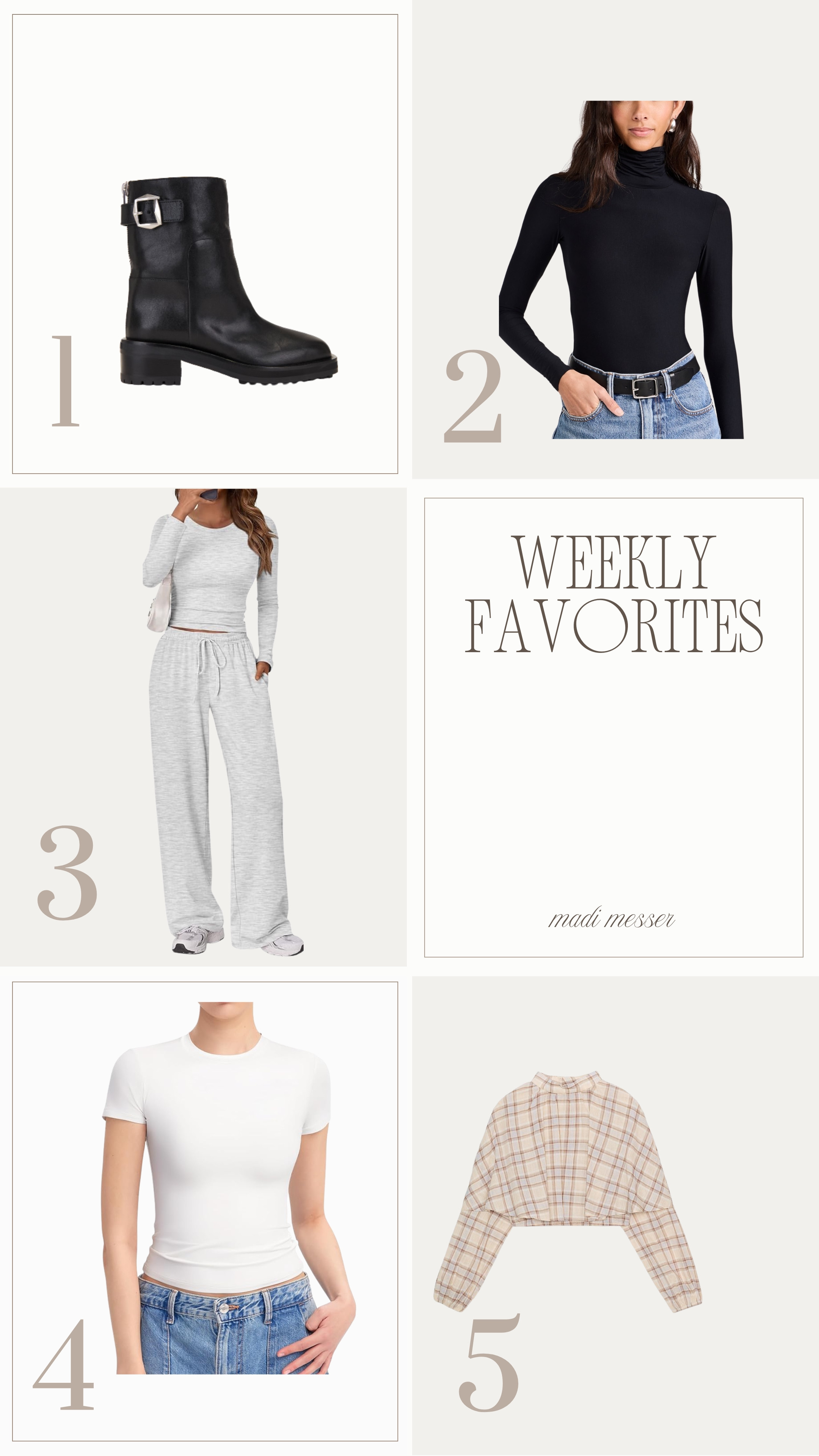 This week's favorite things 

 #LTKdayinmylife #LTKgrwm