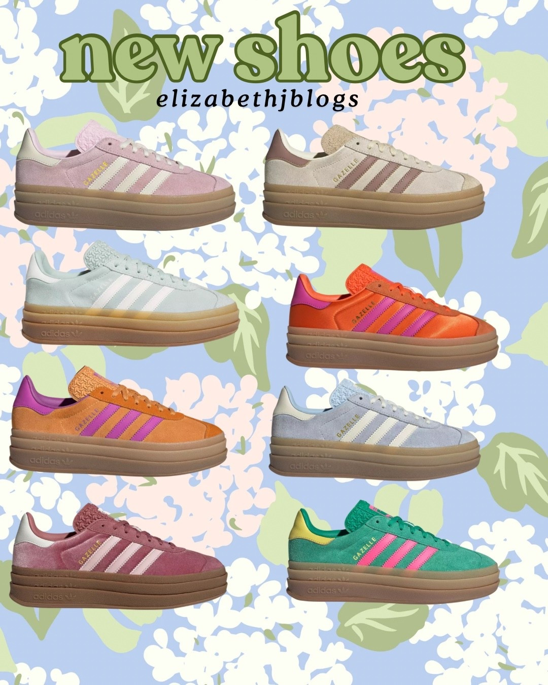 New shoes. Adidas gazelle sneakers 