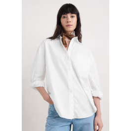 Sea Path Oversized Poplin Shirt | Seasalt Cornwall