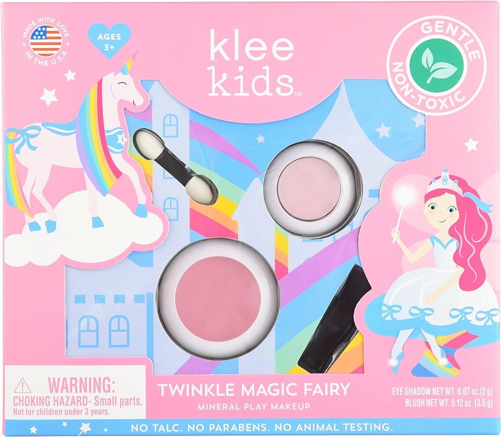 Luna Star Klee Kids Mini Play Makeup Kit. Gentle and Non-Toxic. Kid-Friendly. Made in USA. (Twink... | Amazon (US)