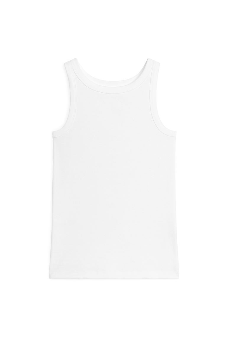 Rib Tank Top | H&M (UK, MY, IN, SG, PH, TW, HK)