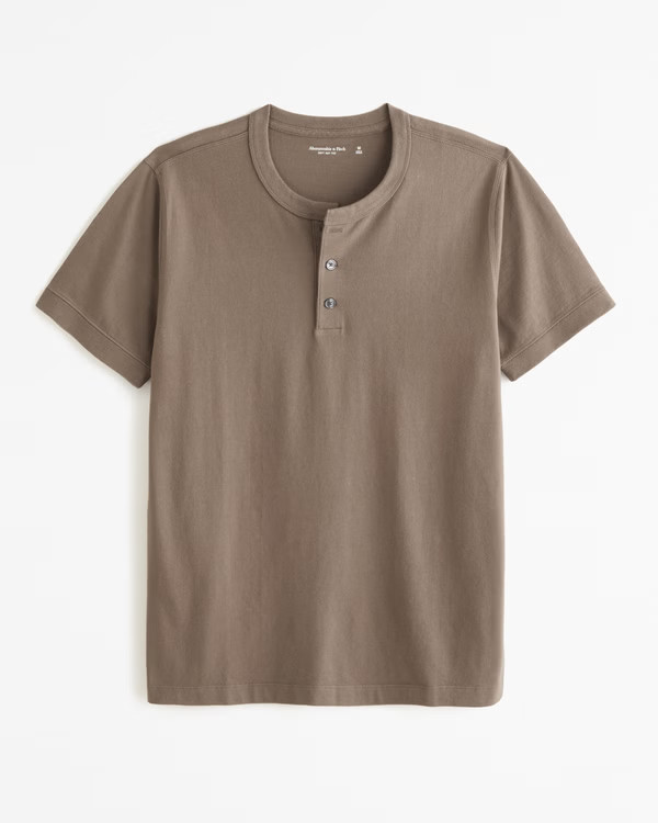 Essential Henley Tee | Abercrombie & Fitch (US)