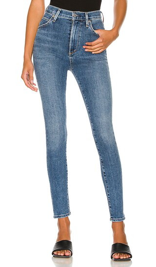 Chrissy High Rise Skinny in Hightime | Revolve Clothing (Global)