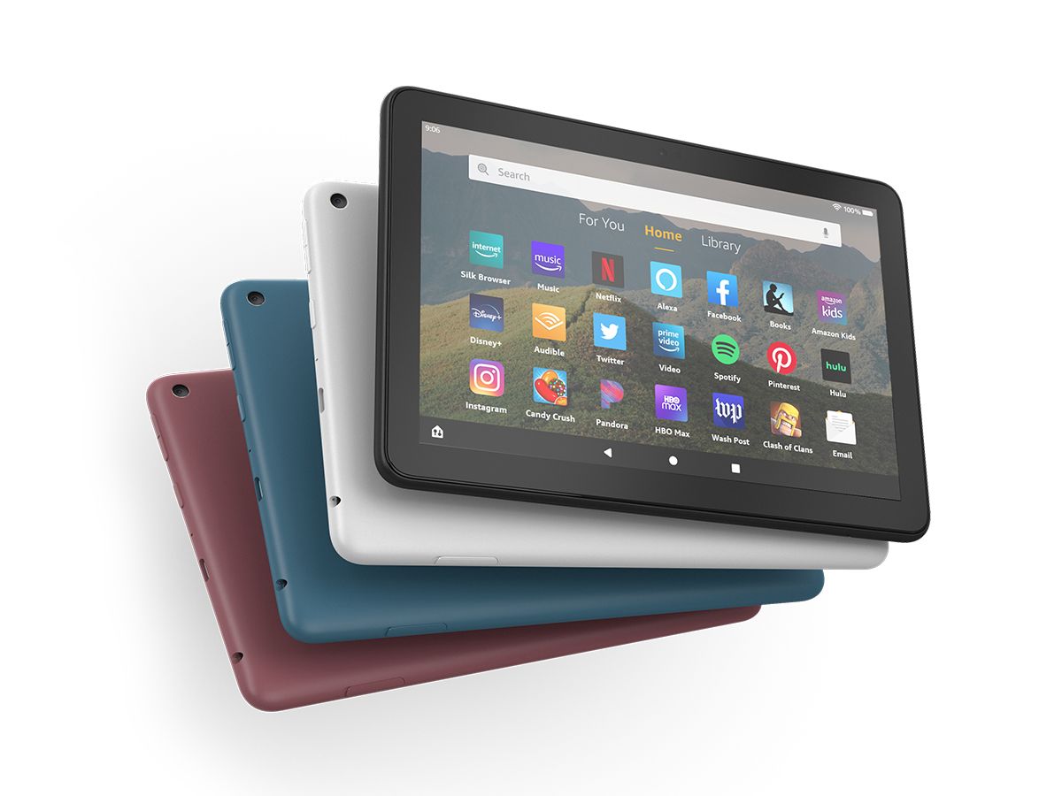 Fire HD 8 tablet, 8" HD display, 32 GB, latest model (2020 release), designed for portable entertain | Amazon (US)