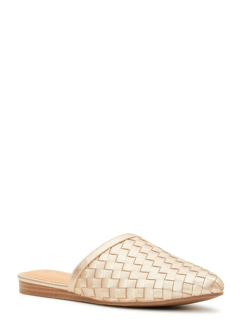 Time and Tru Women's Woven Mule | Walmart (US)