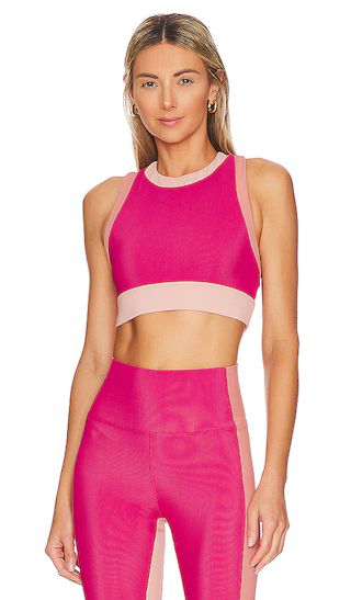Gwen Top in Rouge Color Block | Revolve Clothing (Global)