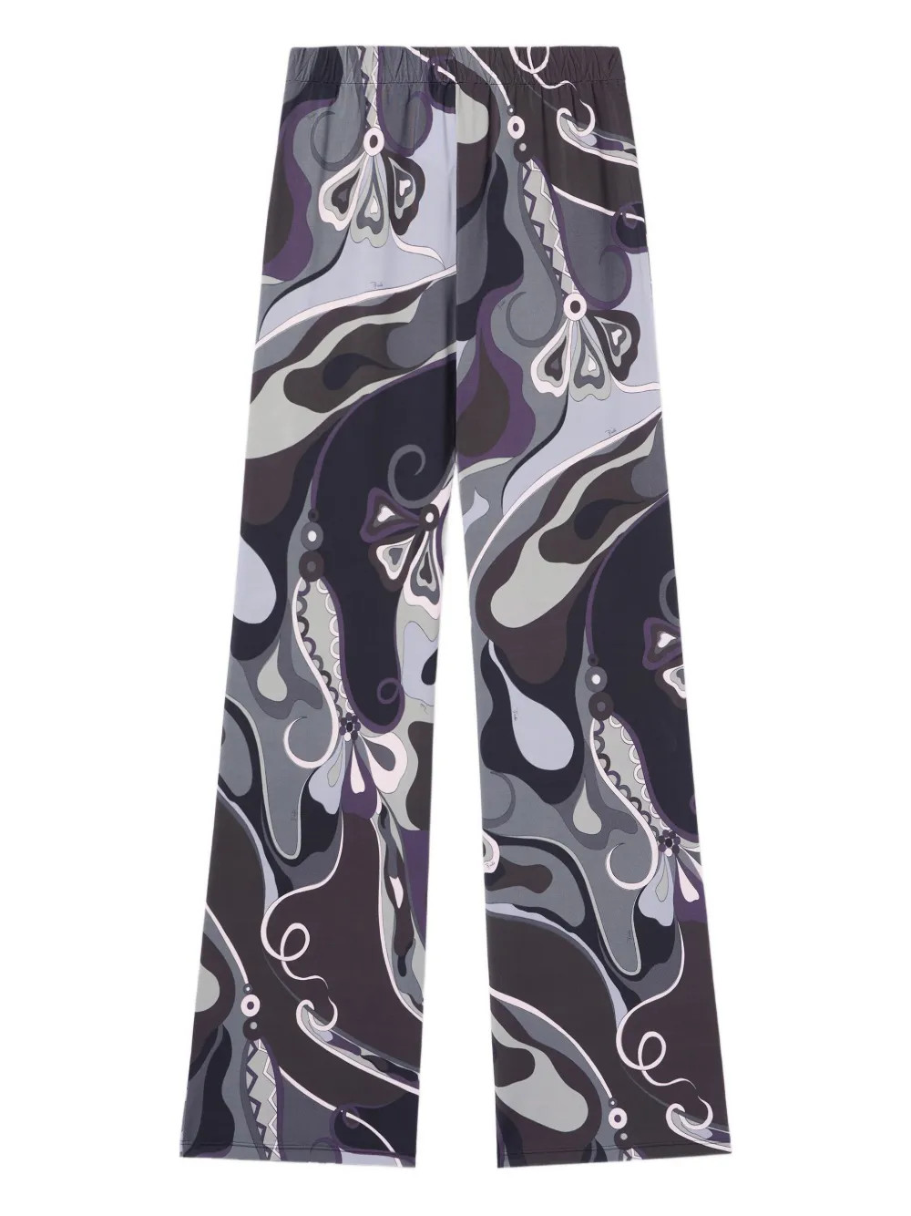 orchidee print straight trousers | Farfetch Global