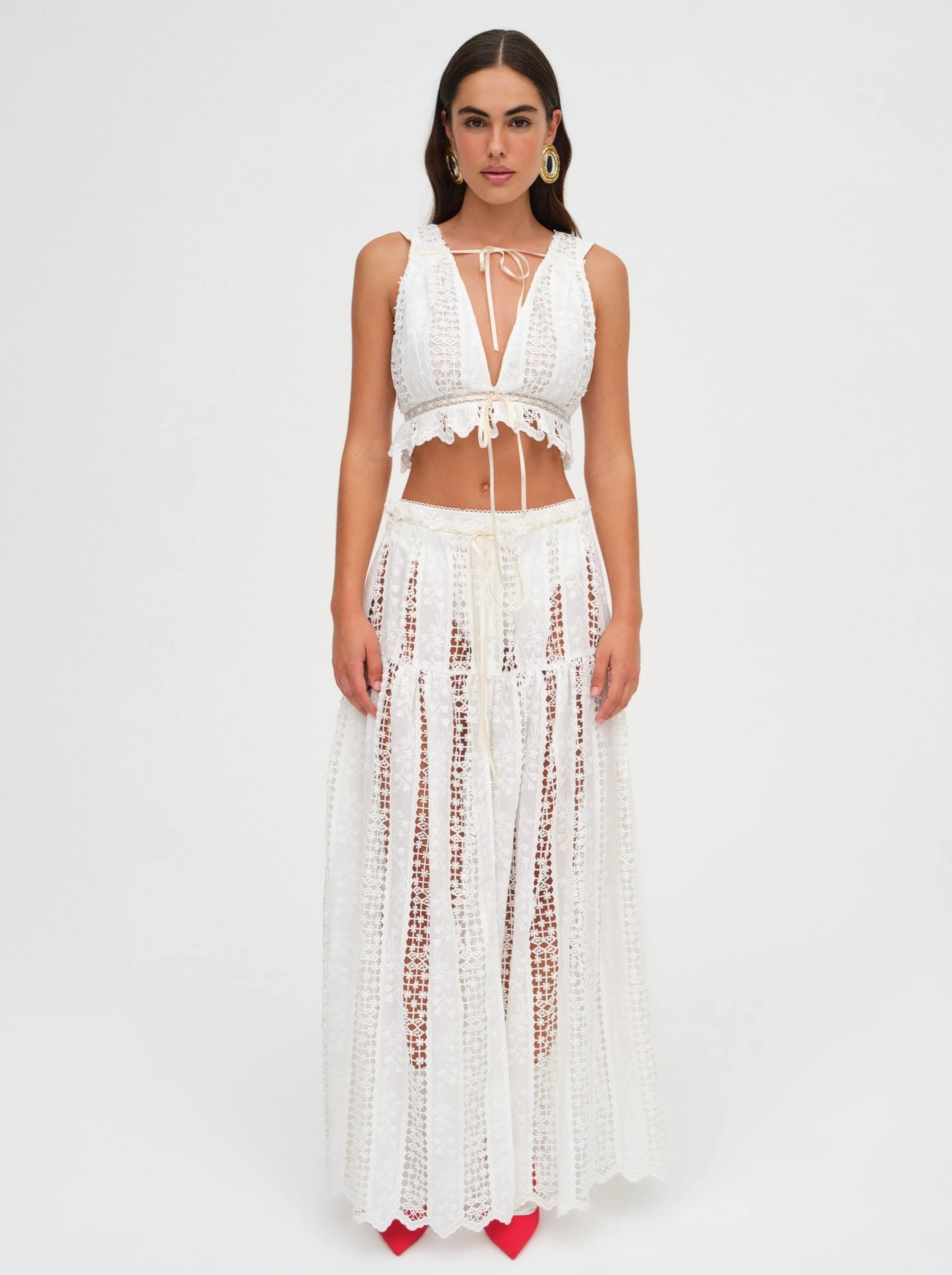 Tracy Maxi Skirt | For Love & Lemons