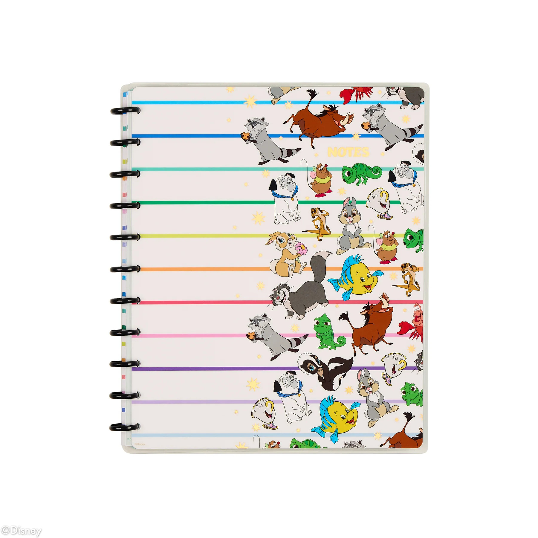 Disney Best Pals - Dotted Lined Big Notebook - 60 Sheets | Happy Planner