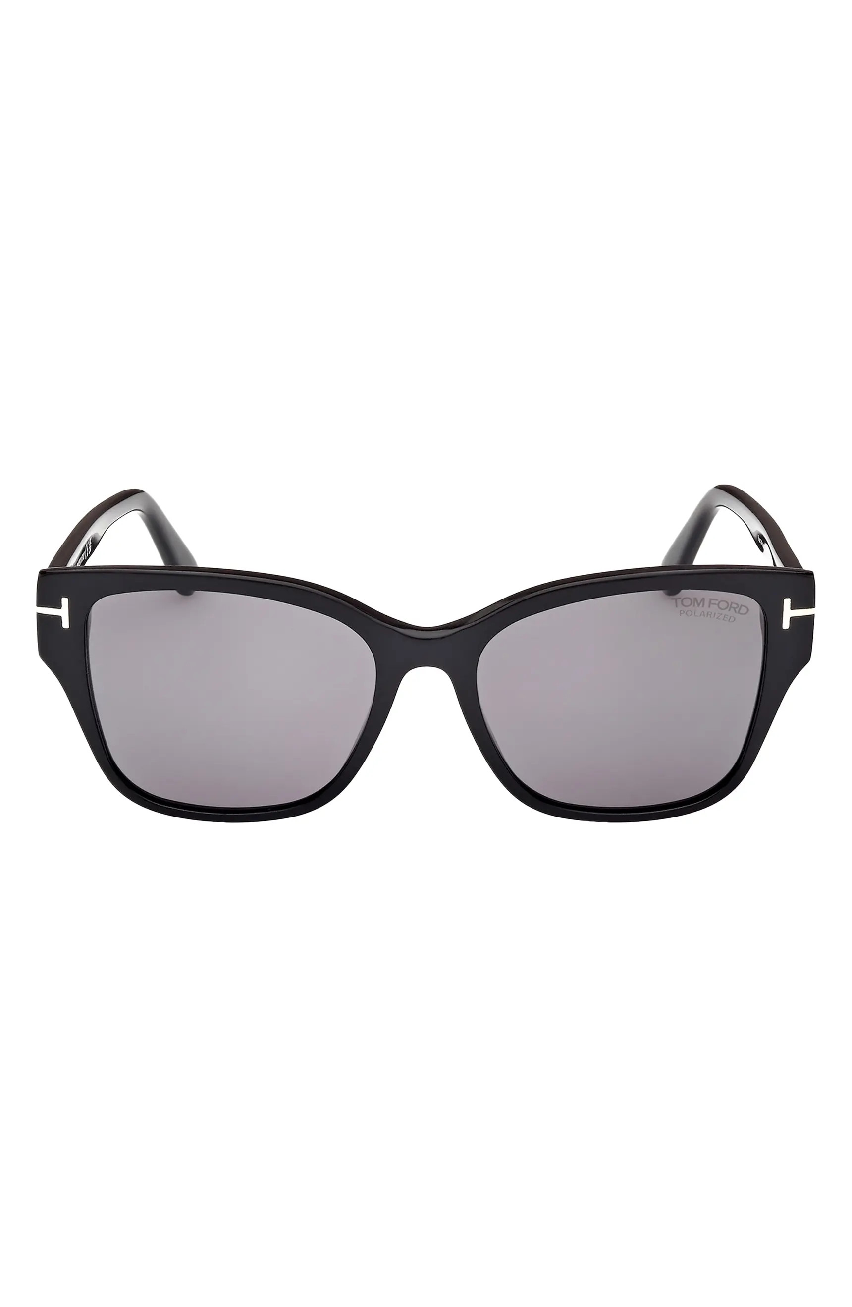 Elsa 55mm Polarized Butterfly Sunglasses | Nordstrom