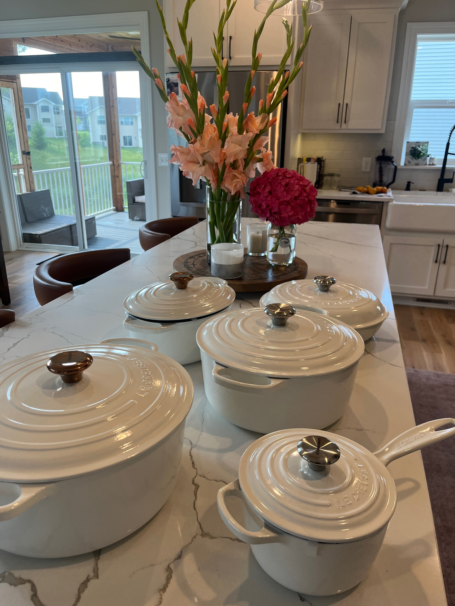 I finally got around to changing out all of the knobs on my LeCrueset set Kyle got me for Christmas and I’m so in love with how the copper looks! I love how easily all of these are to clean up and how they have a lifetime warranty. They’re an investment but they pay off! We have already sent in one that had a scratch and they sent us a whole new one! 



#LTKStyleTip #LTKWedding #LTKHome