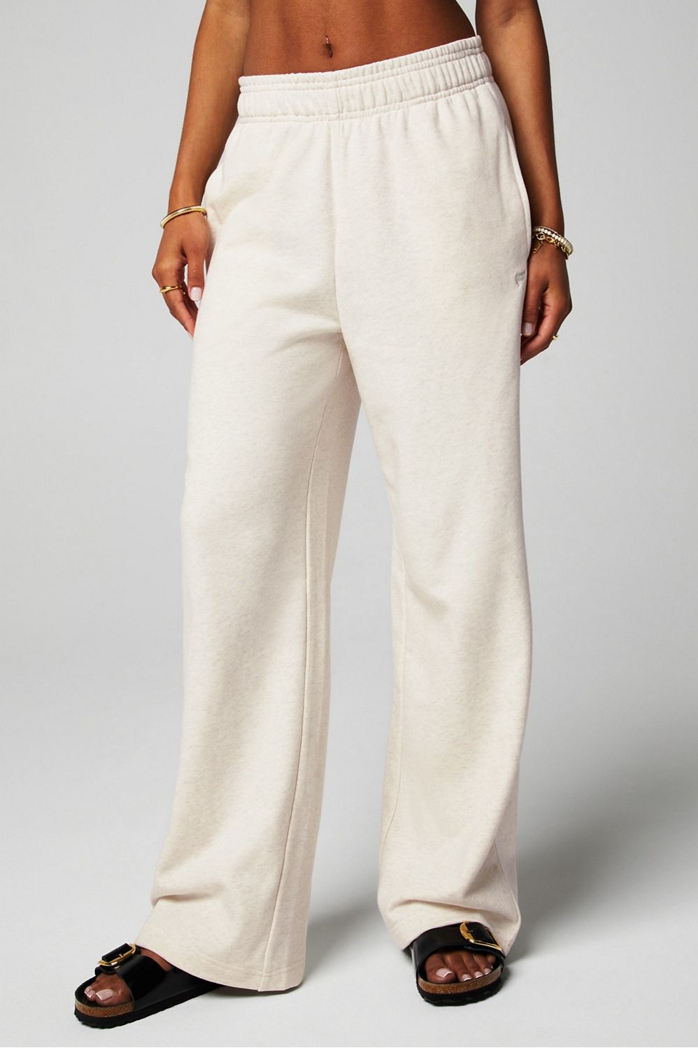 Year Round Terry Wide Leg Pant | Fabletics - North America