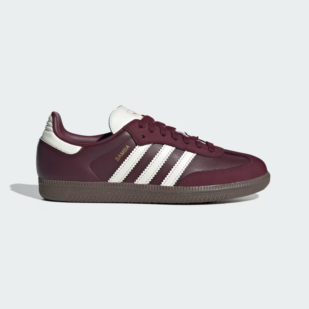 adidas Samba OG Shoes Maroon M 8.5 / W 9.5 Womens | adidas (US)