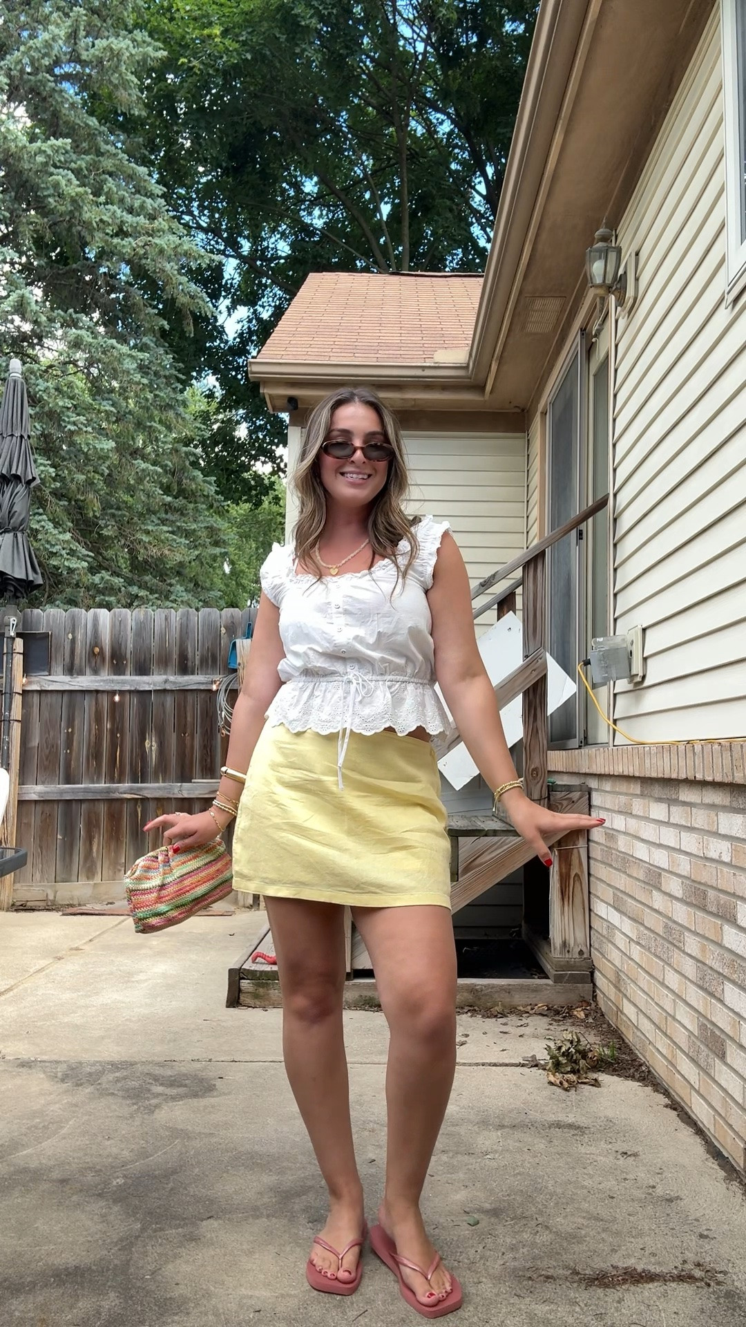 M in both the top and skirt! My shoes are in the shade tropical coral! Bag is my new go-to from Amazon

#LTKootd #LTKdayinmylife #LTKgrwm