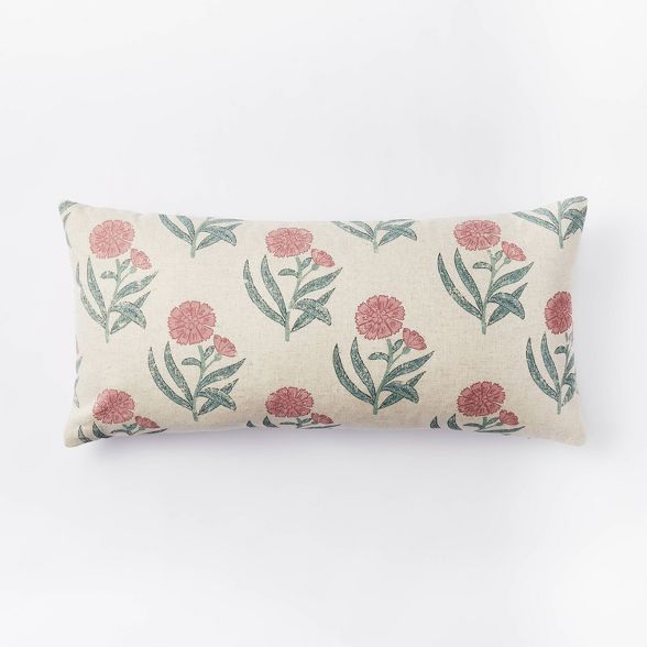 Floral Printed Throw Pillow - Threshold™ designed with Studio McGee | Target