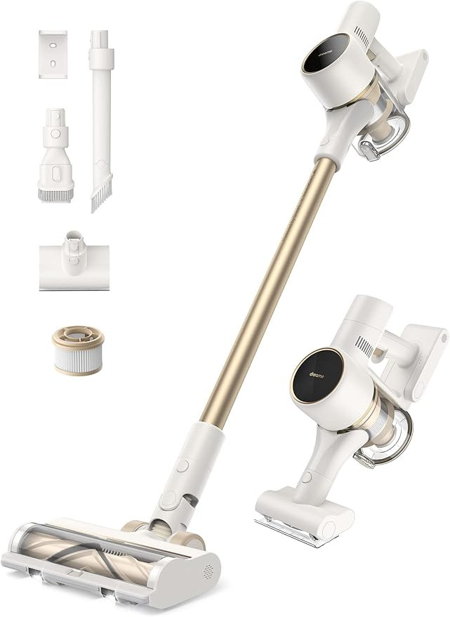 dreame R10 Cordless Vacuum Cleaner, 120AW Powerful Stick Vacuum with Led Headlights, Anti-Tangle ... | Amazon (US)