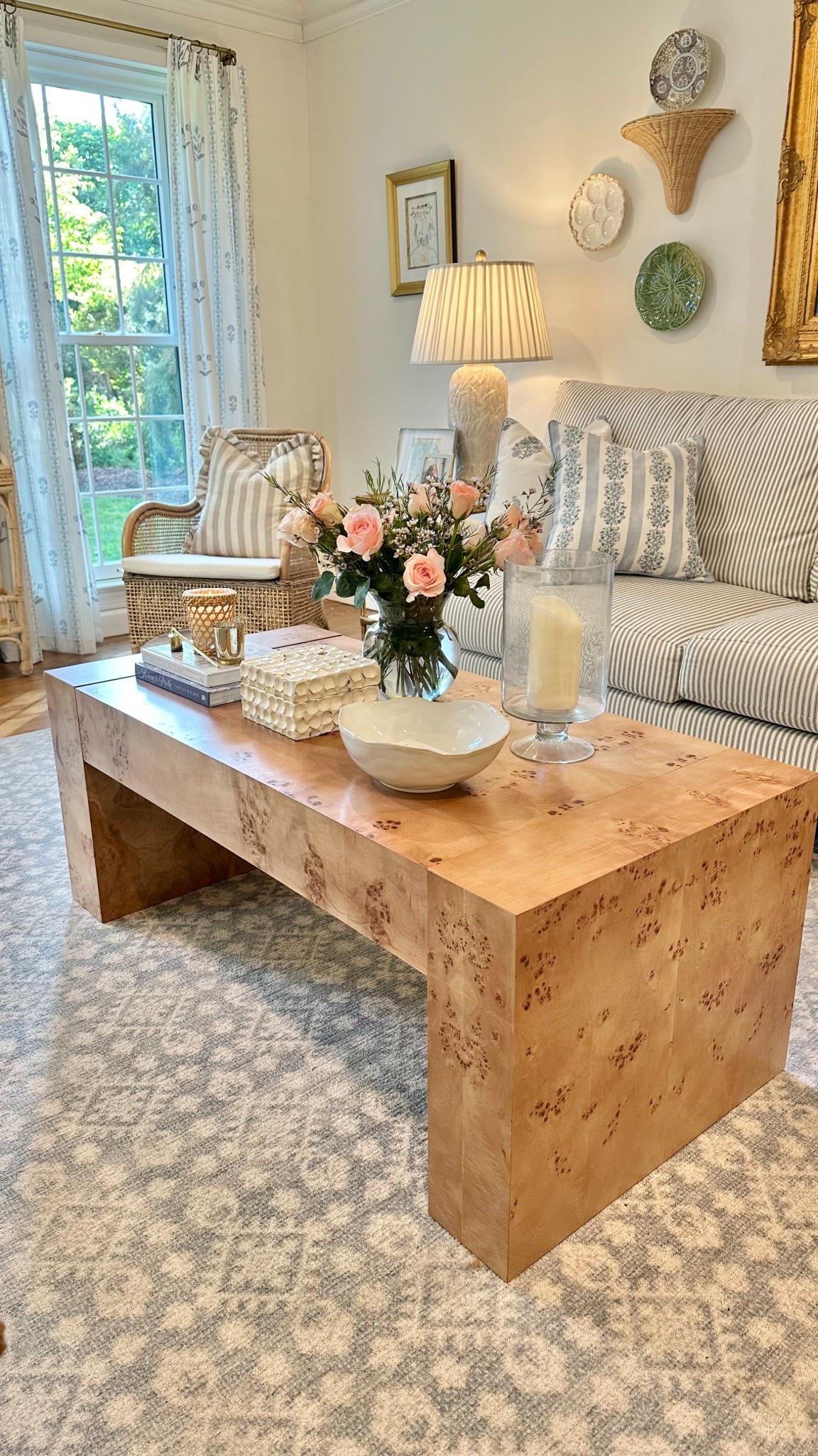 My new burlwood coffee table! A great price and easy to assemble 



#LTKHome