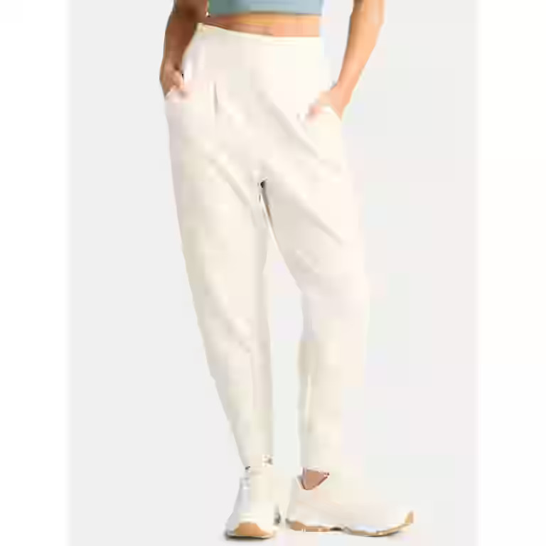Avia Women's and Women's Plus Knit Pleat Joggers with Pockets, Size XS-4X | Walmart (US)