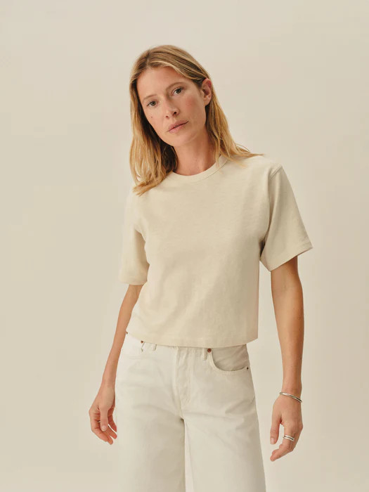 Collingwood Field-Spec Boyfriend Crop Tee - Buck Mason- Modern American Classics | Buck Mason