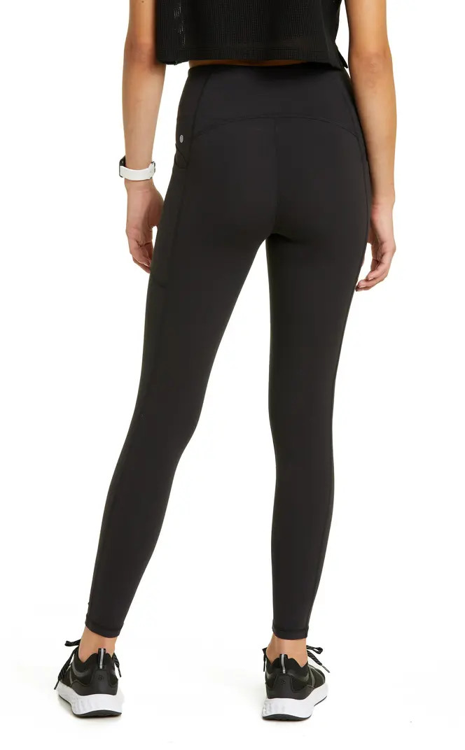 Zella Studio Luxe High Waist Pocket Leggings | Nordstrom | Nordstrom