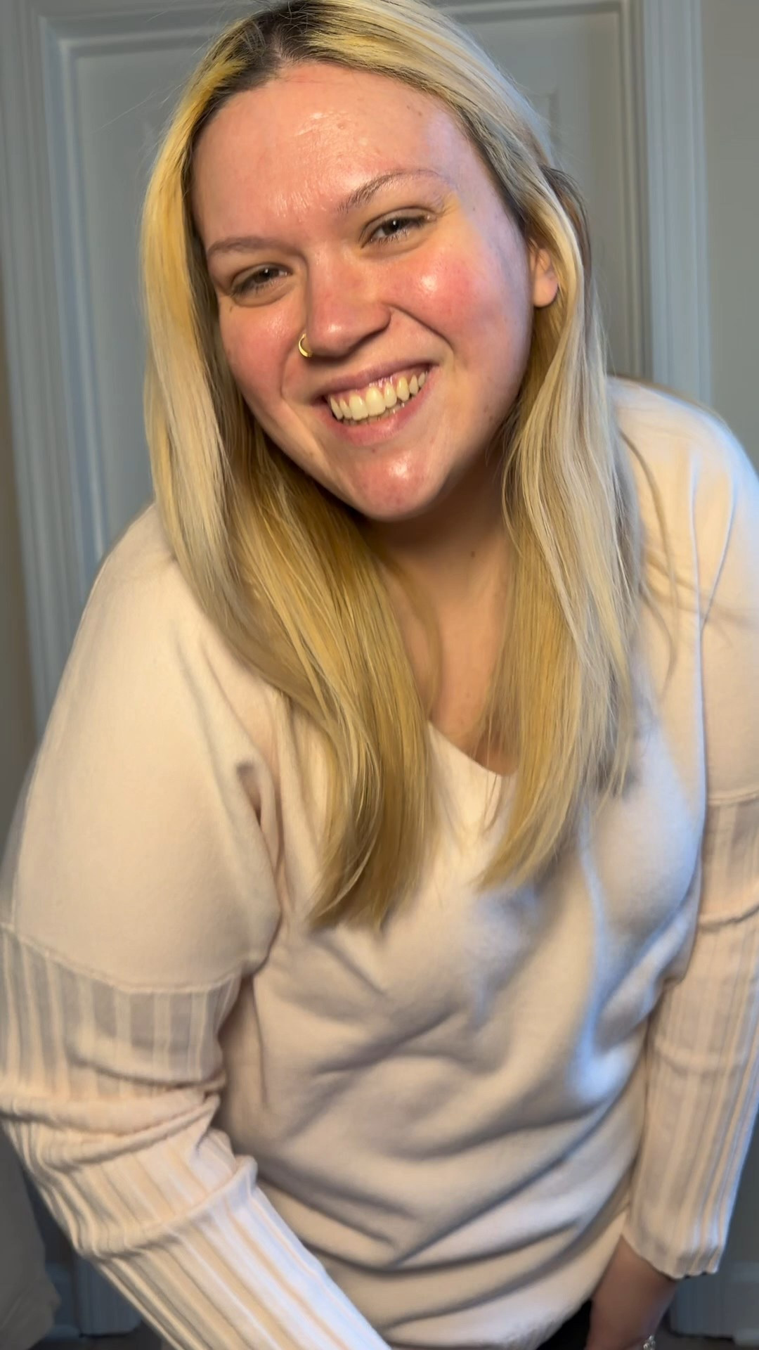 Simple, sophisticated, and classic.
A light pink tunic sweater with my go-to leggings — the perfect work-from-home outfit that still feels polished and put together.
Everything’s linked if you love easy pieces that make getting dressed effortless  

#LTKootd #LTKPlusSize #LTKgrwm