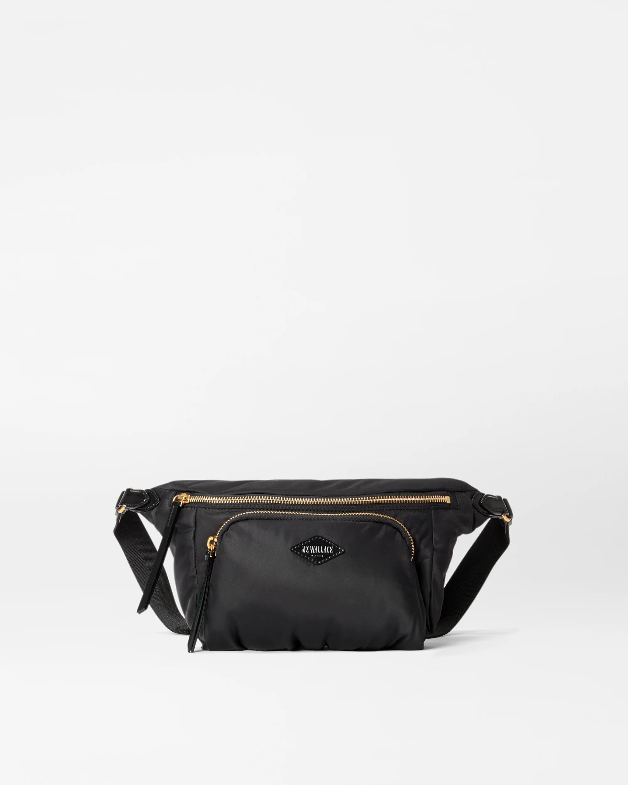 Chelsea Nylon Belt Bag in Black | MZ Wallace | MZ Wallace