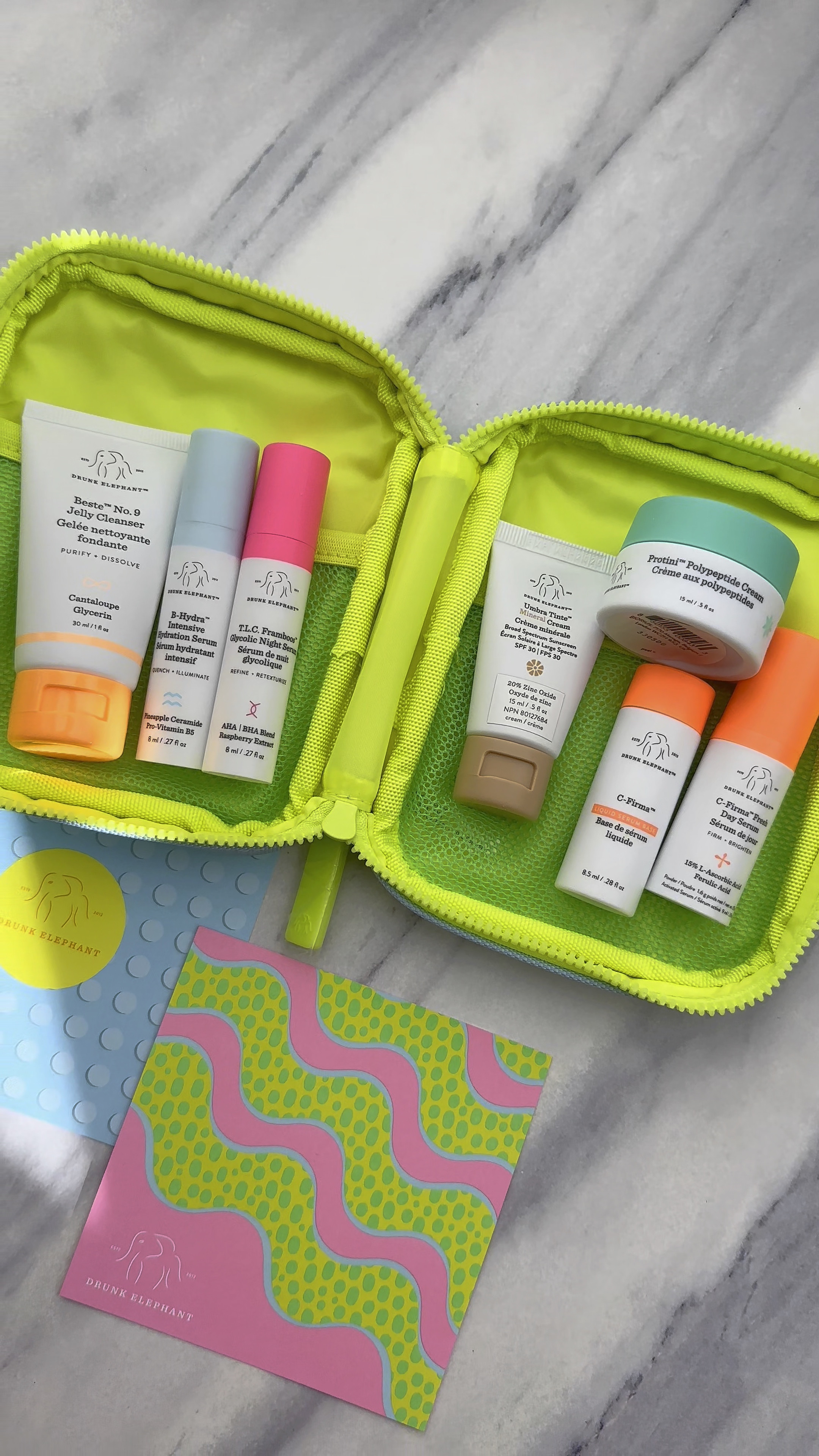 Travel-sized treasures for radiant skin ✨🐘 Drunk Elephant’s The Littles™ 7.0 is here to keep my skincare game strong wherever I go! This set of six travel-friendly a.m. and p.m. essentials cleanses, exfoliates, hydrates, brightens, replenishes, and protects your skin—resetting it to a healthy state in just 30 days. Which one’s your fave?  




#LTKBeauty #LTKFindsUnder100 #LTKGiftGuide