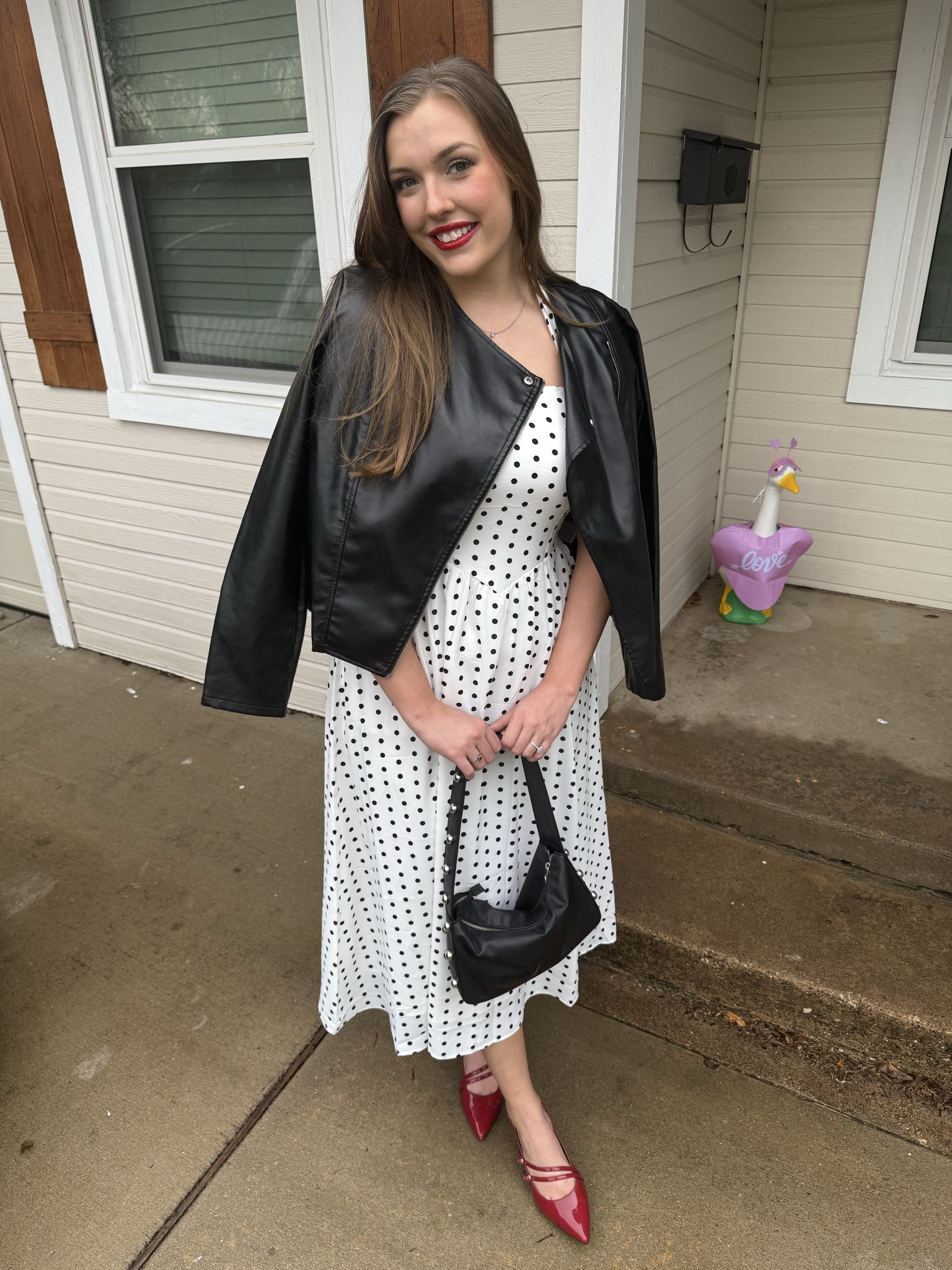 Date night outfit 

Polka dot dress and kitten heels 

#LTKgrwm #LTKootd #LTKSeasonal